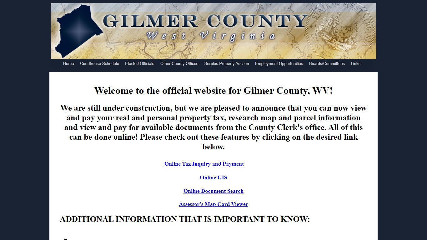 Gilmer County, West Virginia
